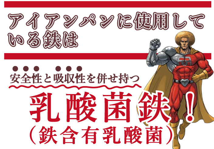 ミタニホールディングス ミタニHD アイアンパン たべサプリ 乳酸菌鉄 鉄分 ハート形サプリパン 貧血